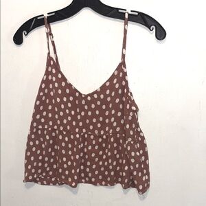 Abercrombie & Fitch Polka Dot  Top